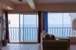 San felipe Rentals Luis condo 2 Main Living room first view Villa las palmas